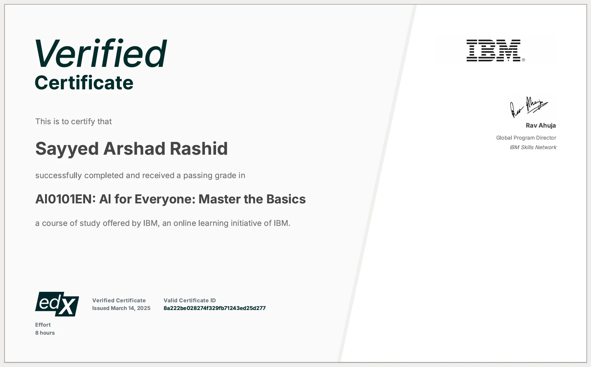 IBM certificate image 2